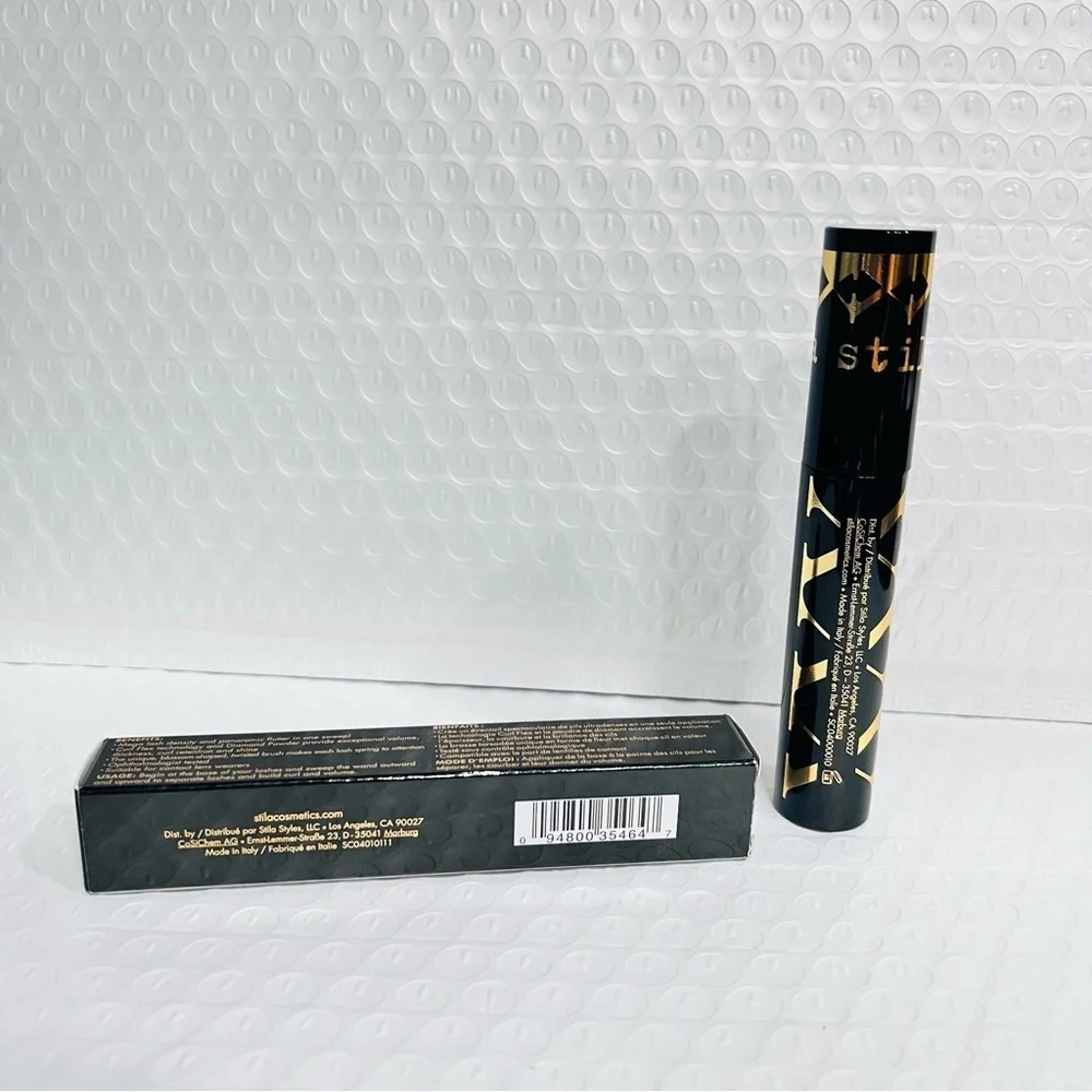 Stila Magnum XXX Mascara Intense Black 0.4oz Full Sz NIB Lightweight Mega Volume